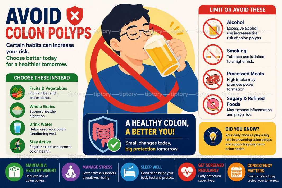 Bị polyp đại tràng nên ăn gì? 6 thực phẩm tự tiêu và phòng ngừa