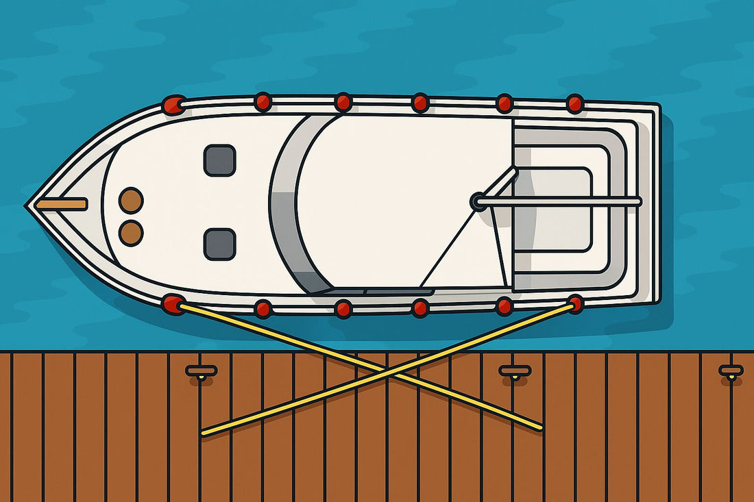 Cách buộc nút thuyền chài vào bến đơn giản