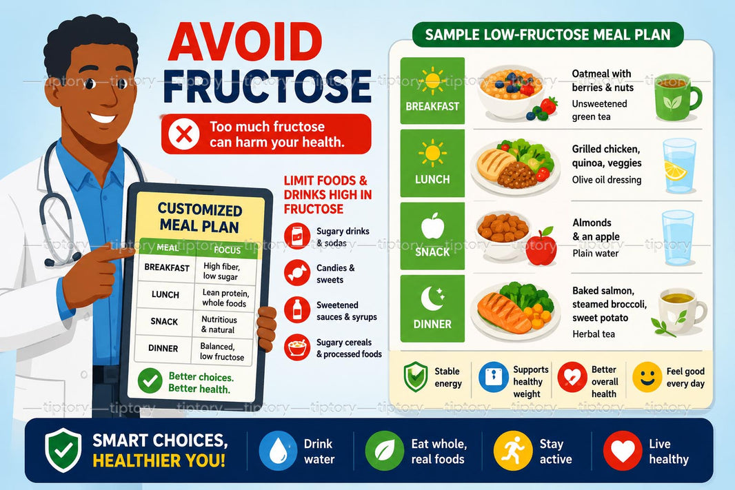Cách cắt giảm đường Fructose trong khẩu phần ăn: 13 mẹo cần tránh