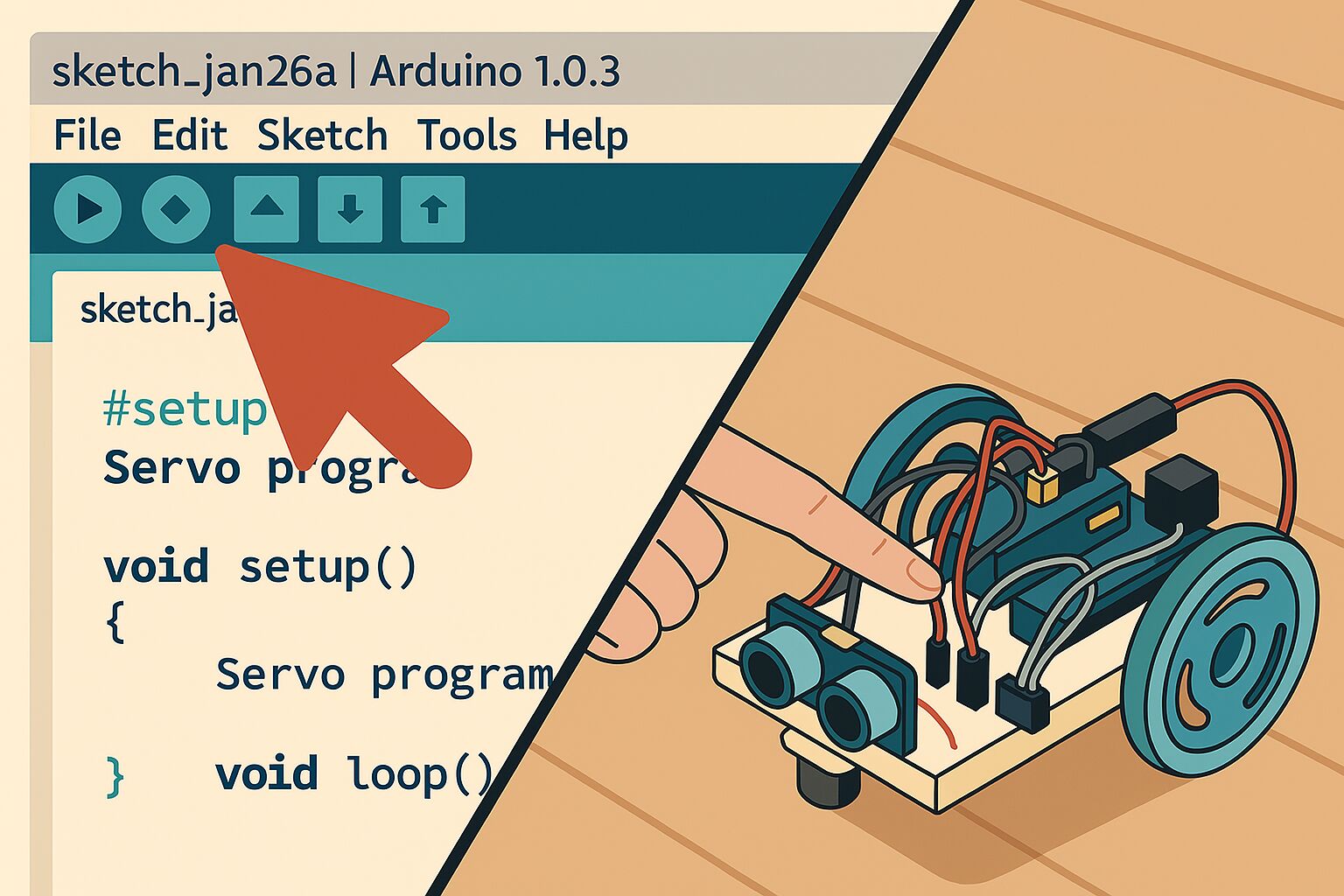 Cách chế tạo robot thông minh đơn giản tại nhà