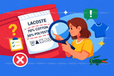 Cách check áo Lacoste chính hãng: 3 mẹo phân biệt Lacoste thật và giả