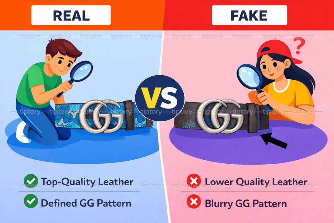 Cách check thắt lưng Gucci chính hãng: 12 mẹo phân biệt thật và giả