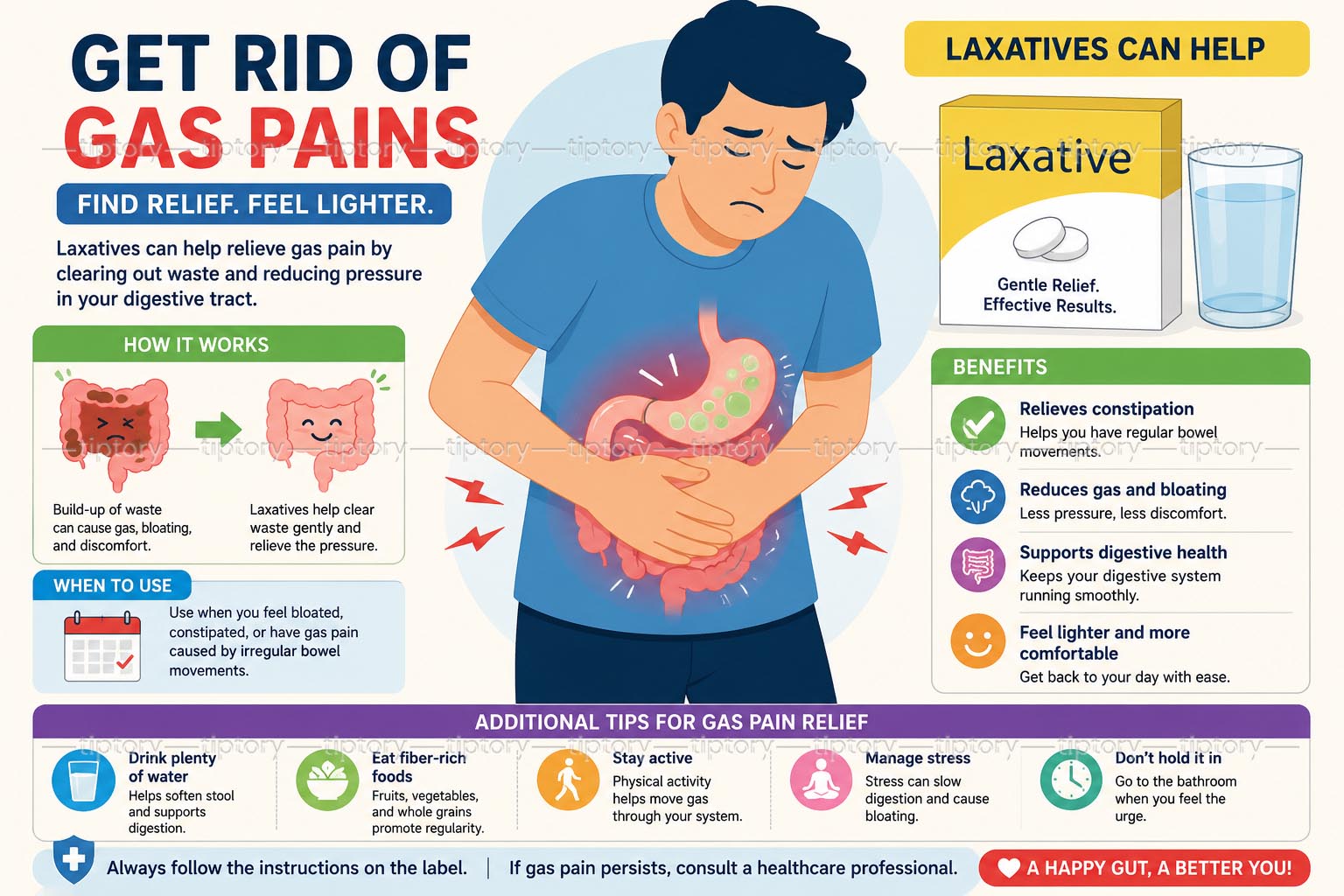Cách chữa chướng bụng đầy hơi tại nhà: 6 mẹo xả khí nhanh và hiệu quả