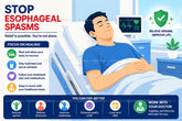 Cách chữa co thắt thực quản tại nhà: 8 mẹo giảm đau nhanh tức thì