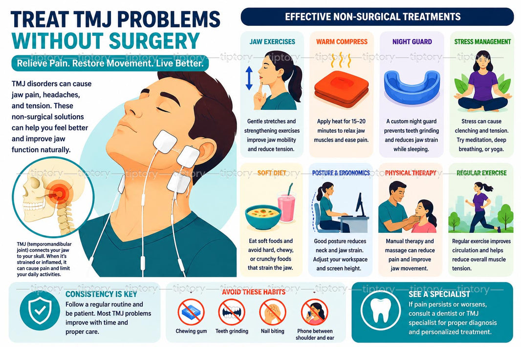 Cách chữa đau khớp thái dương hàm tại nhà: 7 mẹo không cần phẫu thuật