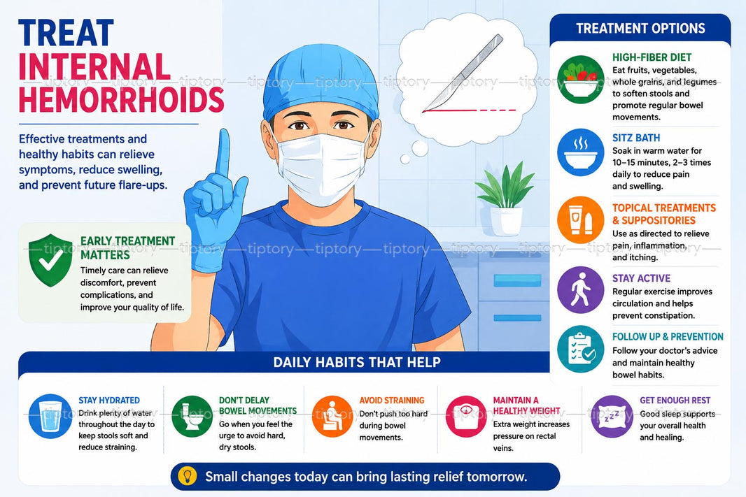 Cách chữa trĩ nội tại nhà an toàn: 6 mẹo điều trị không phẫu thuật