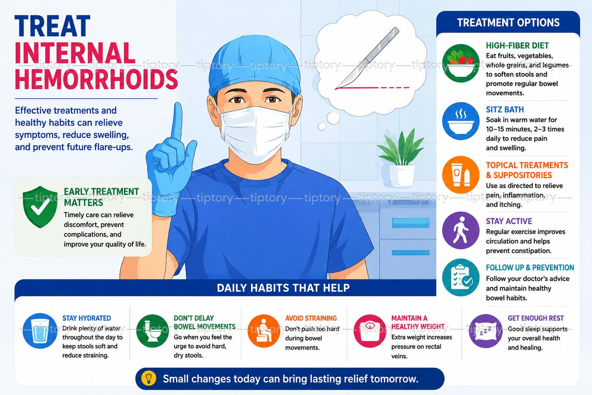 Cách chữa trĩ nội tại nhà an toàn: 6 mẹo điều trị không phẫu thuật