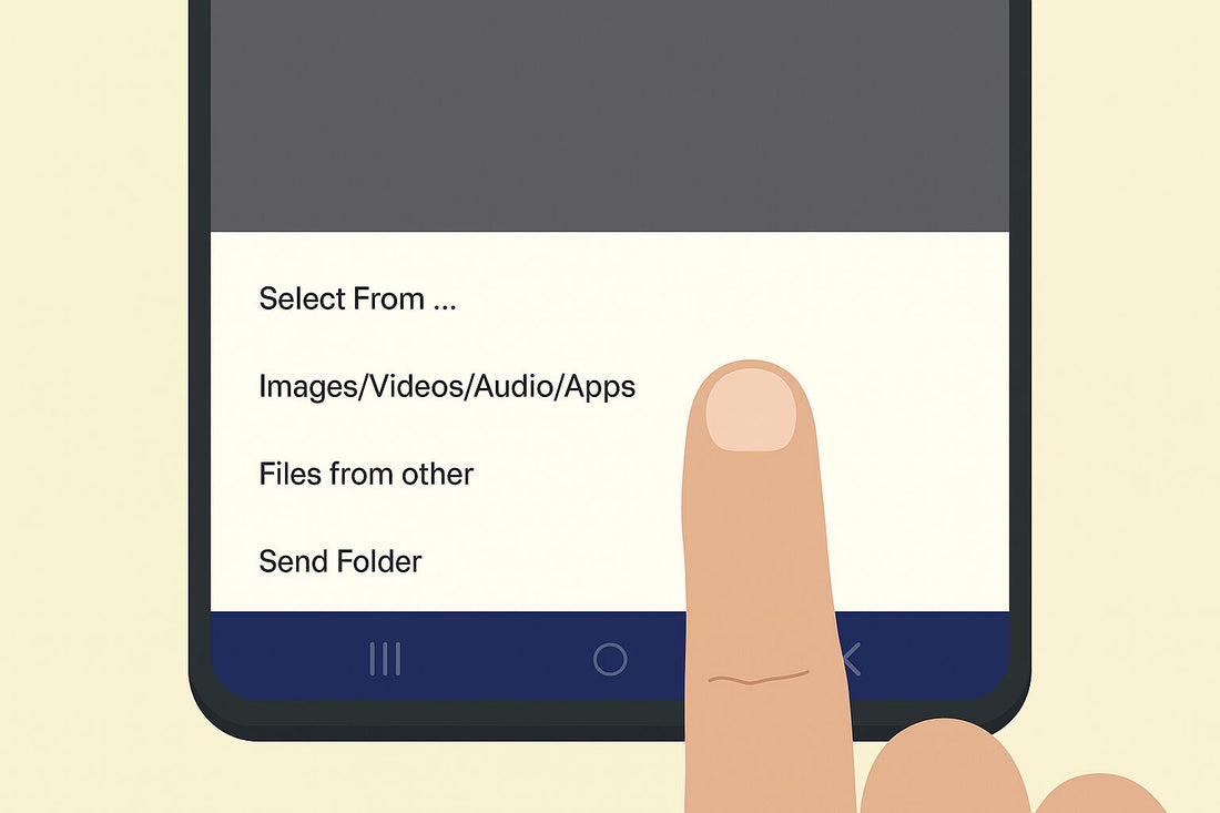 Cách chuyển file từ Android sang PC qua Wifi