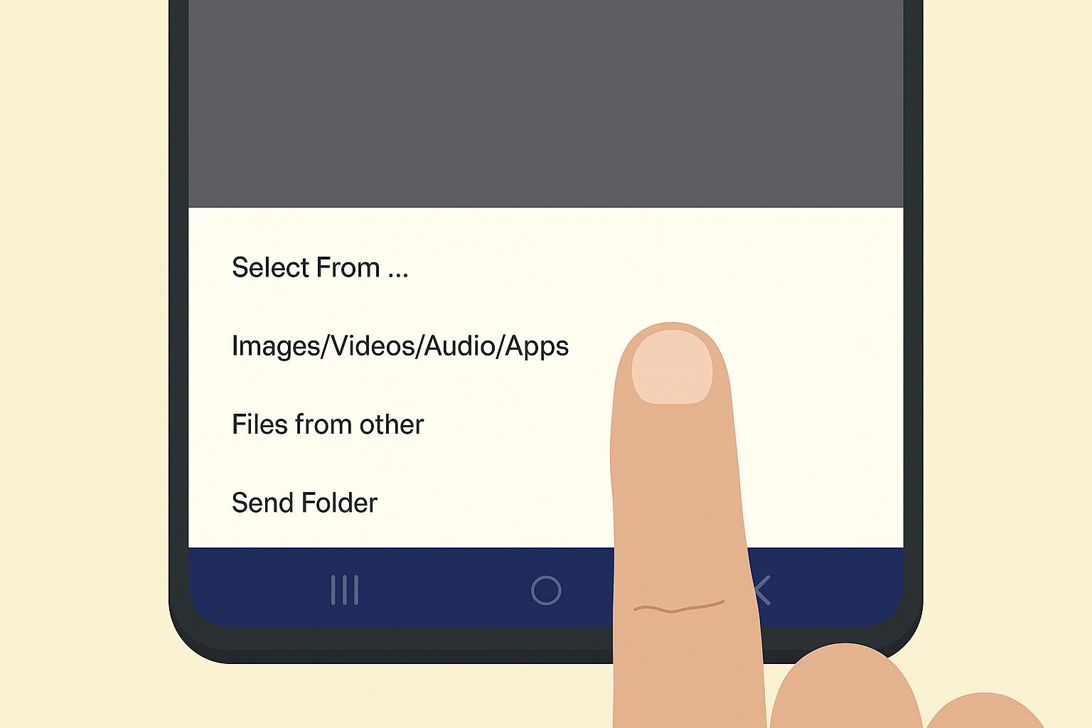 Cách chuyển file từ Android sang PC qua Wifi