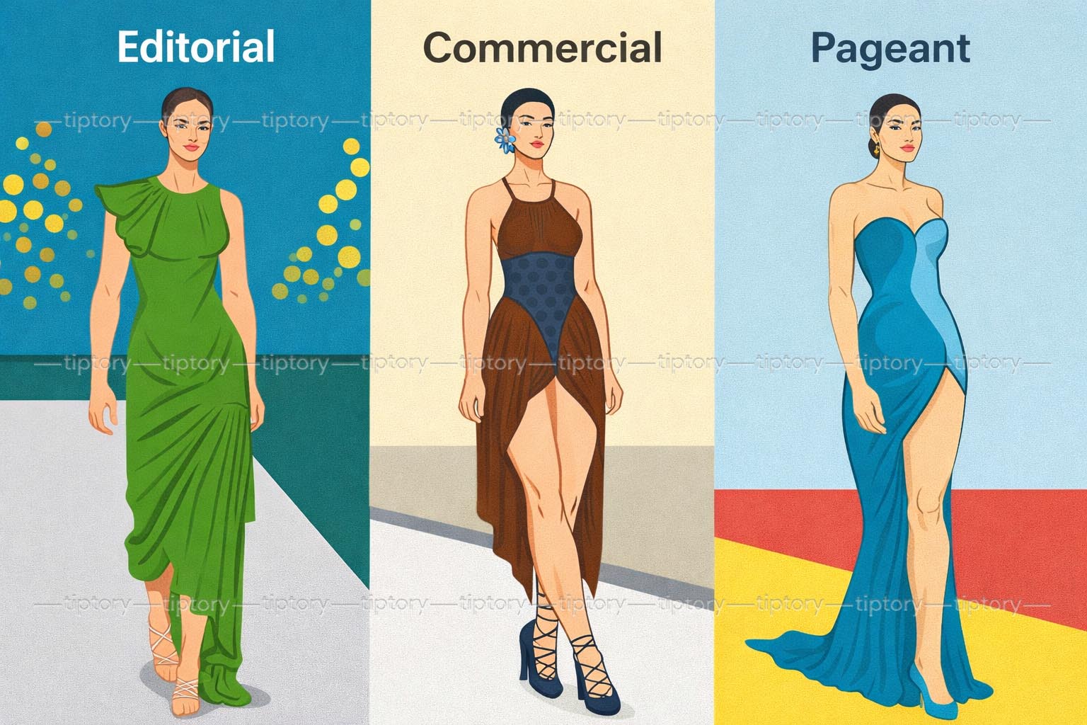 Cách đi catwalk chuẩn: 5 bí quyết luyện dáng catwalk như người mẫu-Tiptory