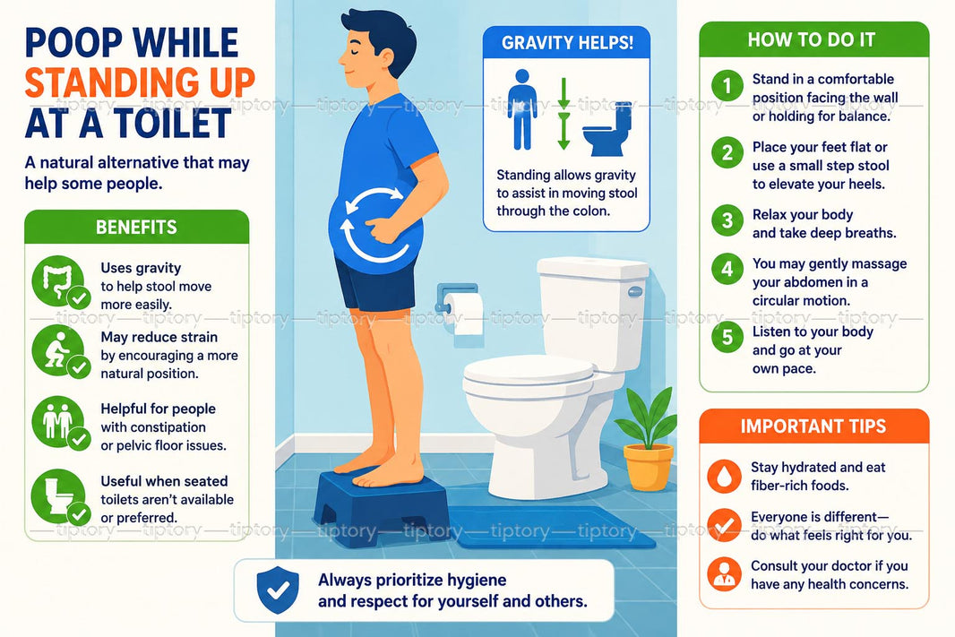 Cách đi cầu đứng an toàn vệ sinh: 5 bước khi dùng toilet công cộng