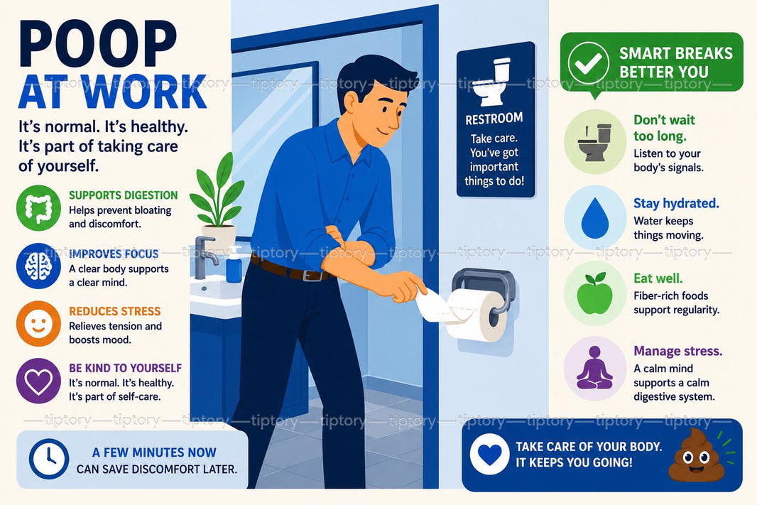 Cách đi ngoài ở công ty: 3 mẹo đi vệ sinh kín đáo không lo mùi hôi