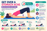Cách giảm đau bụng nhanh nhất: 7 mẹo đơn giản không dùng thuốc