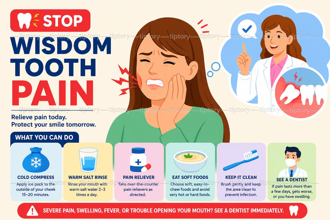 Cách giảm đau răng khôn cấp tốc: 10 mẹo giảm đau nhanh tại nhà