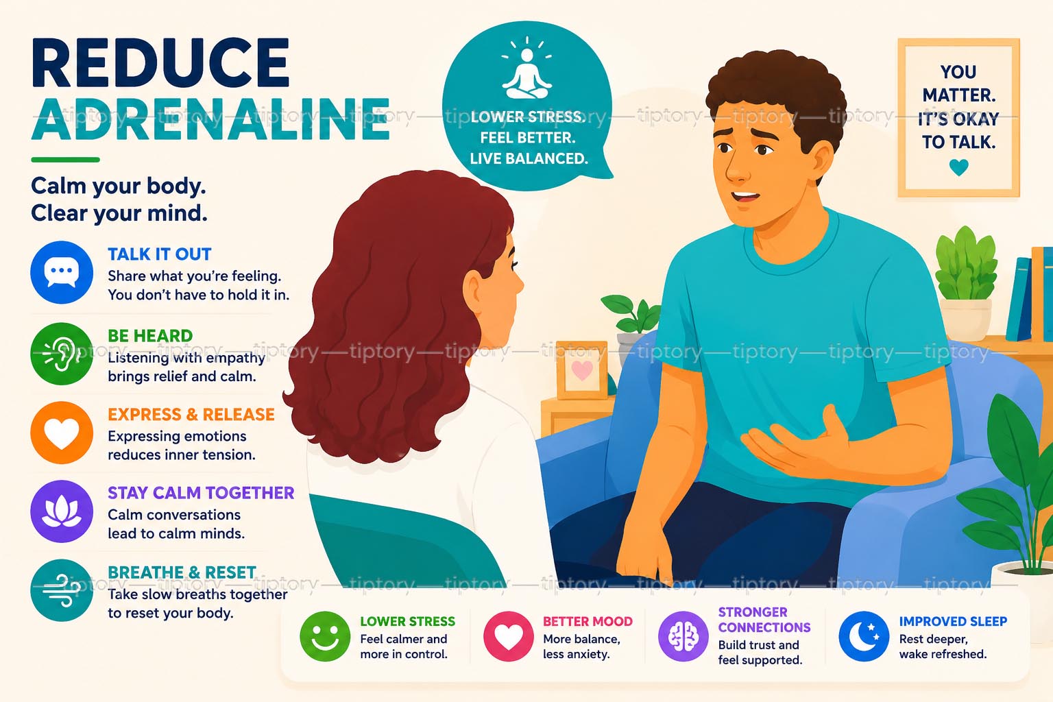Cách giảm stress và lo âu: 3 mẹo hạ Adrenaline tăng cao nhanh chóng