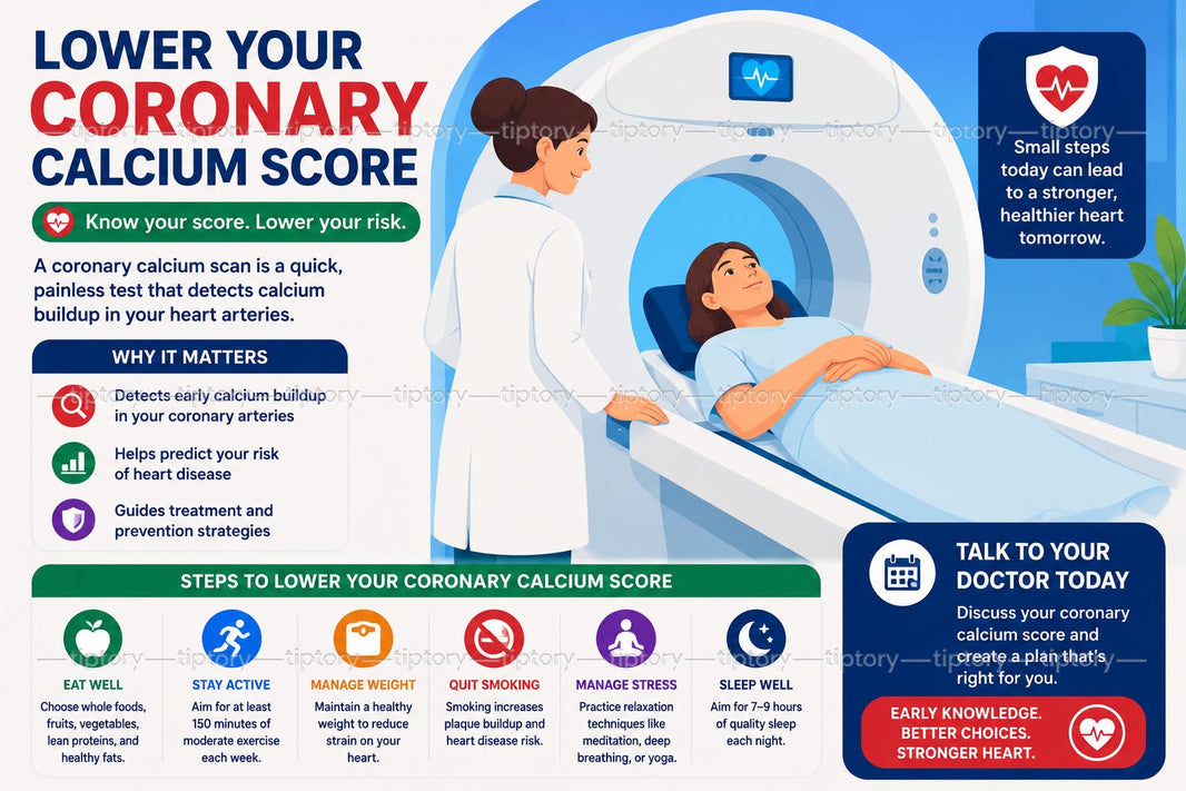 Cách giảm vôi hóa mạch vành tại nhà: 6 mẹo làm sạch mạch vành