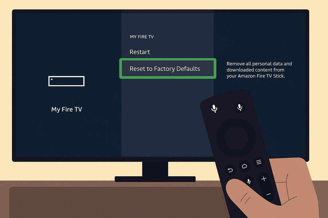 Cách khởi động lại Fire TV Stick khi bị đơ hiệu quả nhất