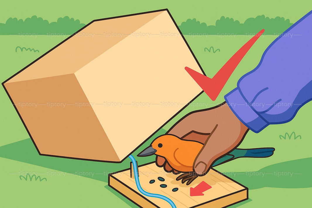 Cách làm bẫy chim dễ nhất: 2 mẹo tự chế bẫy chim an toàn ngay tại nhà-Tiptory