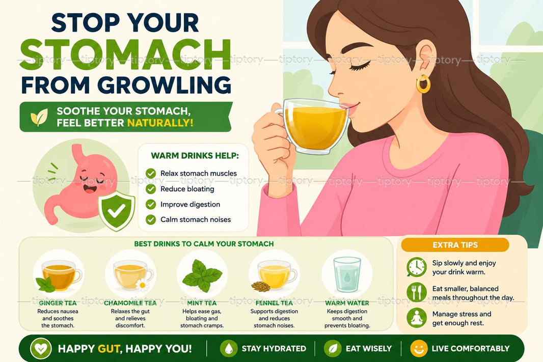 Cách làm bụng hết kêu ọt ọt: 3 mẹo trị bụng kêu đơn giản tại nhà