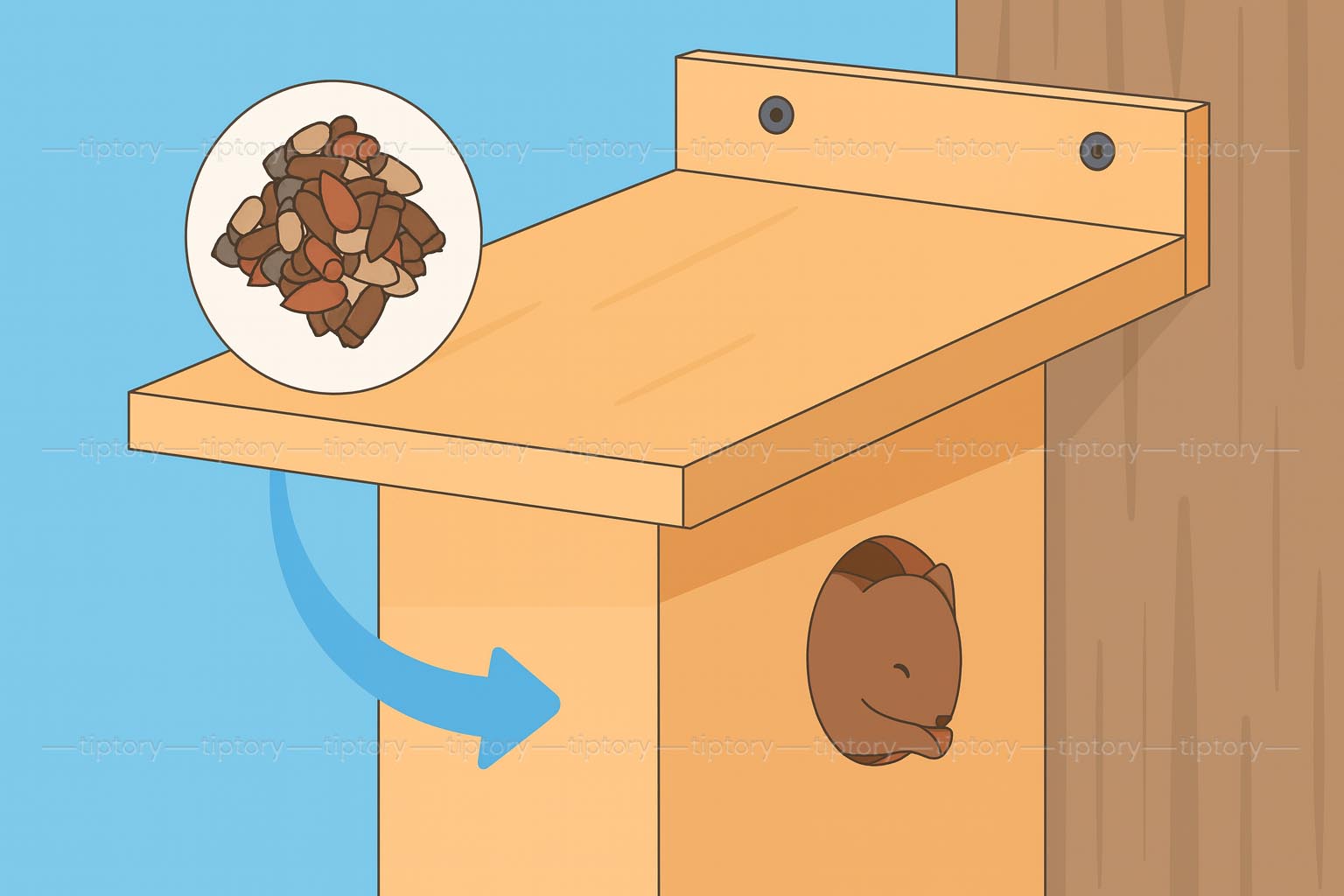 Cách làm nhà cho sóc đơn giản: 14 bước xây chuồng sóc nhỏ gọn-Tiptory