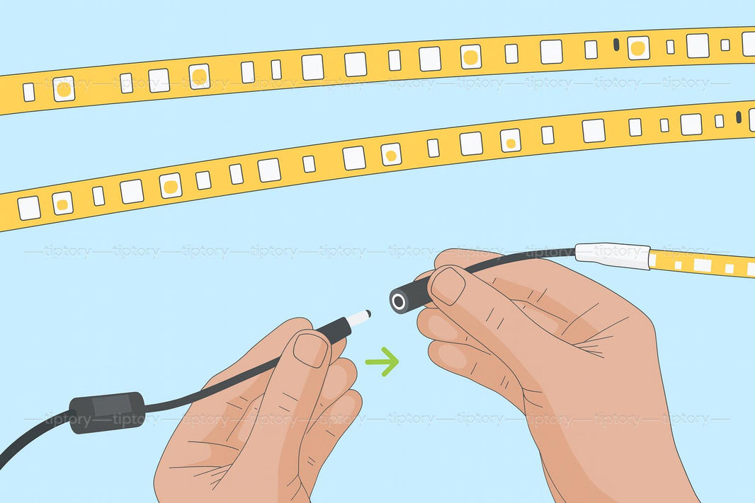 Cách lắp đèn LED dây đơn giản: 7 bước trang trí phòng đẹp tại nhà-Tiptory