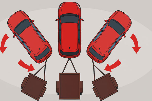 Cách lùi xe vào chuồng dọc chuồng ngang
