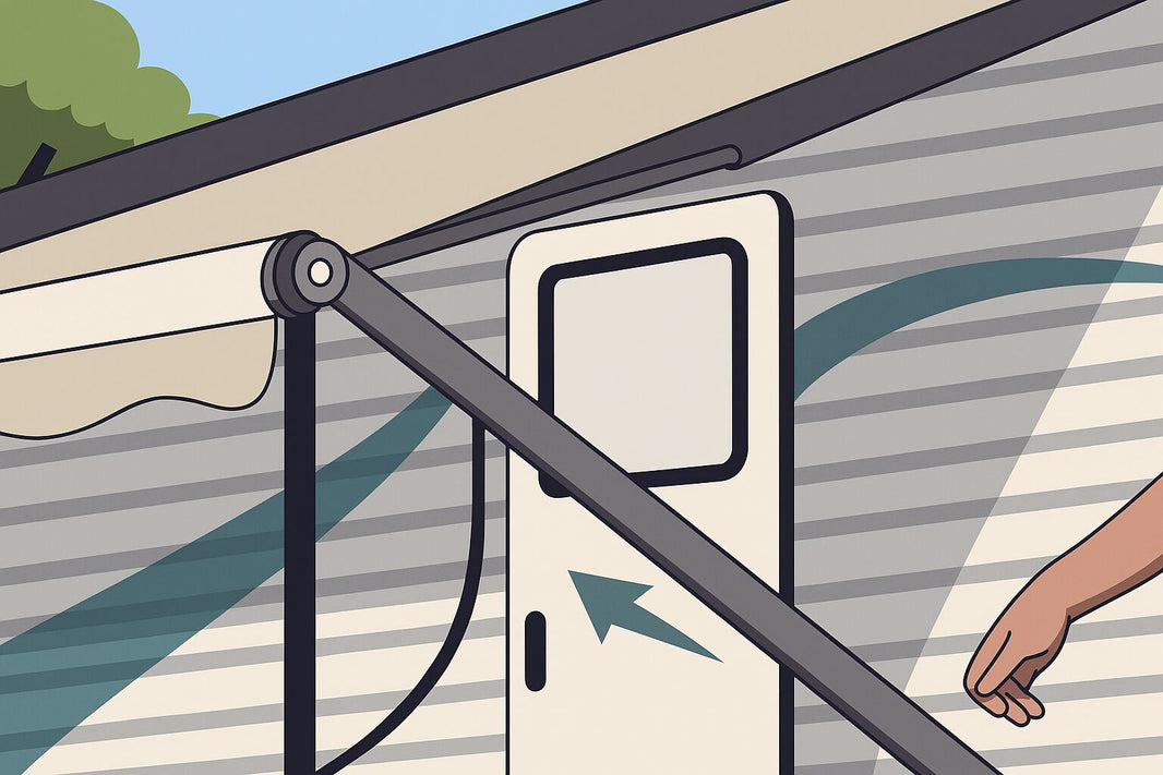 Cách mở mái hiên xe RV đơn giản cho người mới-Tiptory