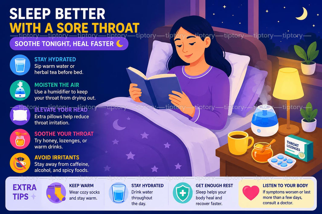 Cách ngủ ngon khi bị đau họng: 5 mẹo giảm đau nhanh nhất tại nhà