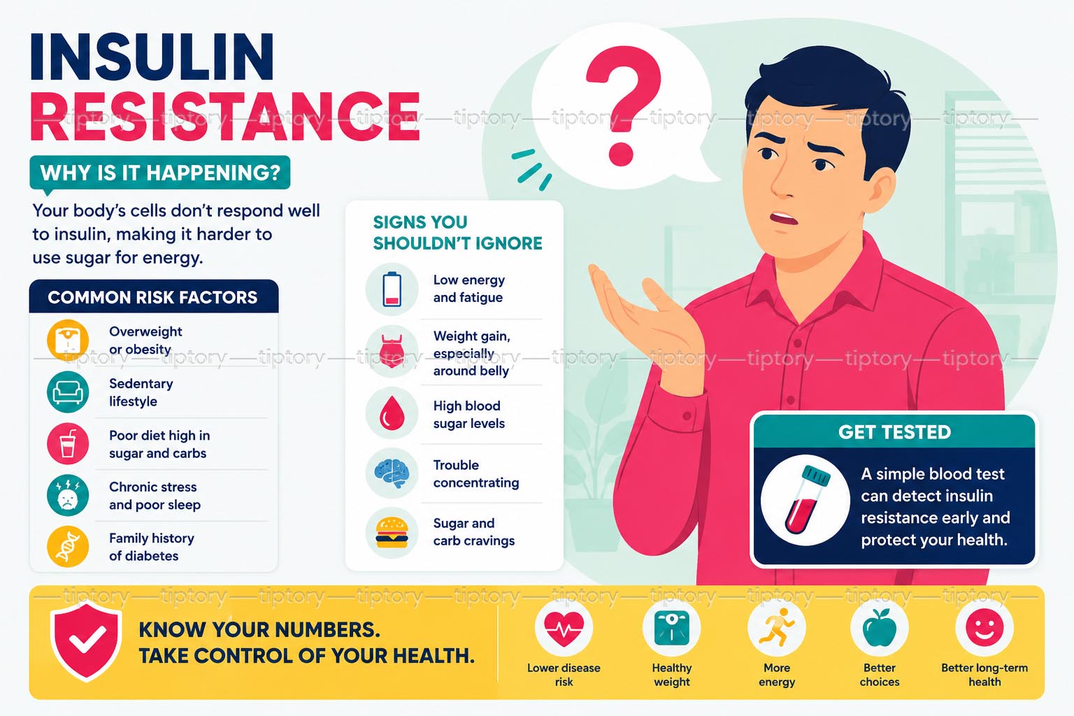 Cách nhận biết kháng Insulin: 5 dấu hiệu và quy trình xét nghiệm