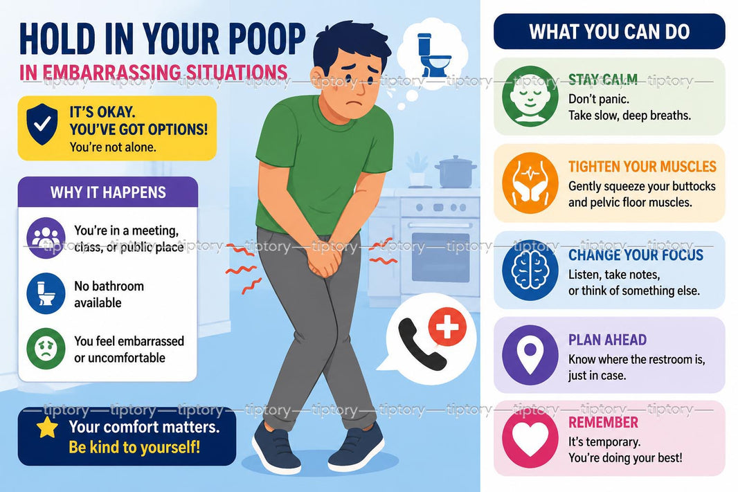 Cách nhịn đi ngoài khẩn cấp: 7 mẹo nhịn đi ỉa hiệu quả tức thì