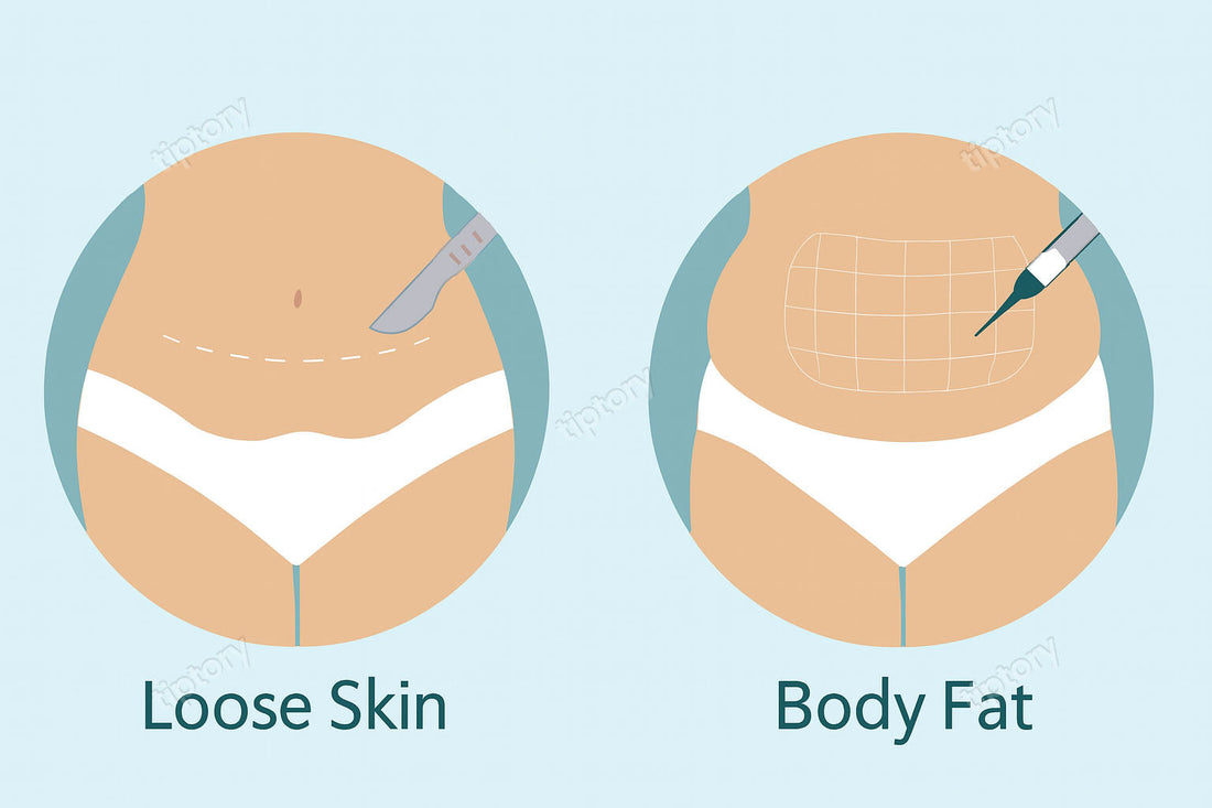 Cách phân biệt mỡ thừa và da chùng nhão: 3 bước nhận biết và giải pháp