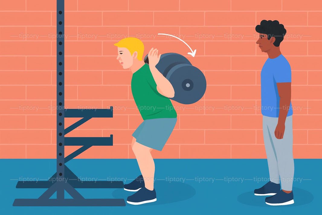 Cách spot squat an toàn: 4 kinh nghiệm hỗ trợ tập squat với thanh đòn-Tiptory