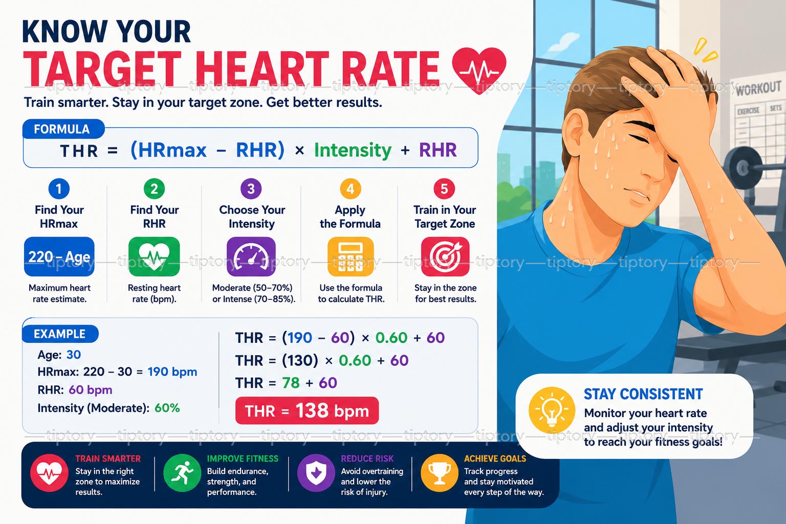 Cách tính nhịp tim khi tập thể dục: 2 công thức tính nhịp tim mục tiêu
