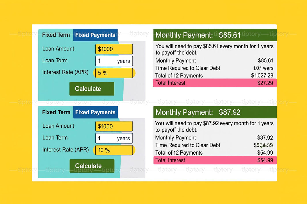Cách tính tiền trả góp hàng tháng: 3 mẹo tính lãi suất và tiền trả góp-Tiptory