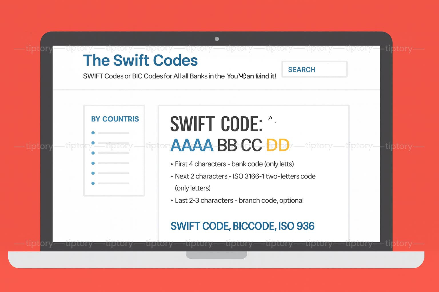 Cách tra cứu mã SWIFT Code: 5 bước tra mã ngân hàng nhanh và chính xác-Tiptory