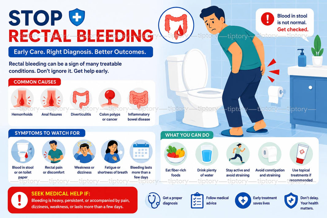 Cách trị đi ngoài ra máu tươi tại nhà: 4 nguyên nhân và mẹo xử lý