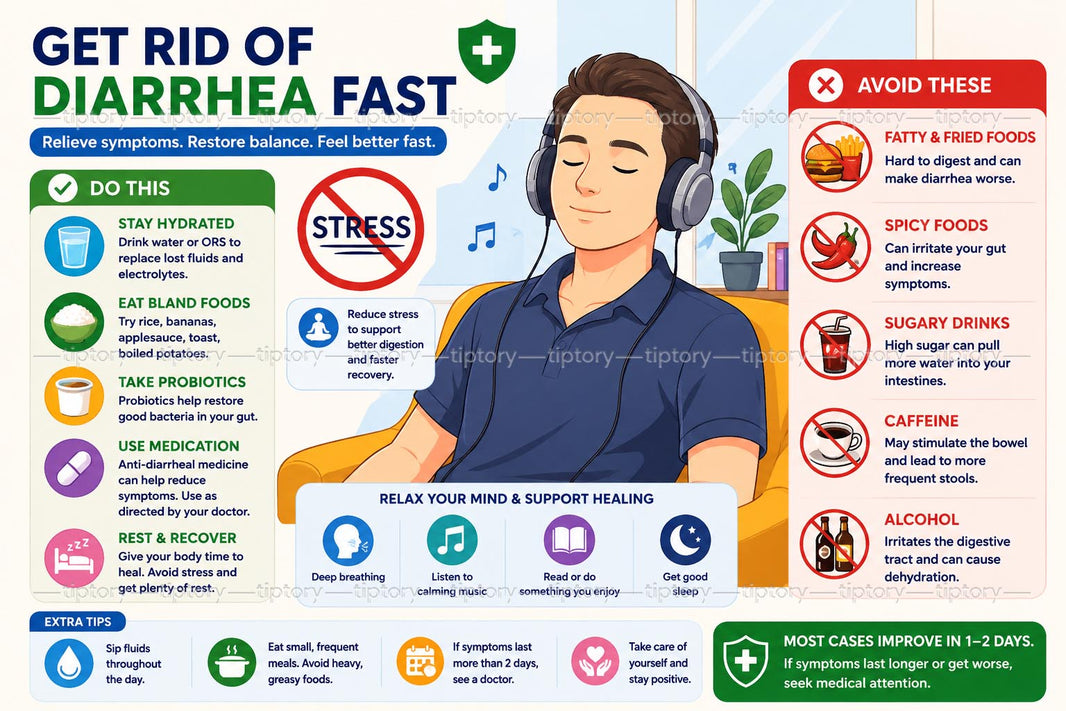 Cách trị tiêu chảy cấp tốc: 7 mẹo cầm tiêu chảy tức thì tại nhà