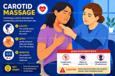 Cách trị tim đập nhanh tại nhà: 4 bước xoa động mạch cảnh an toàn