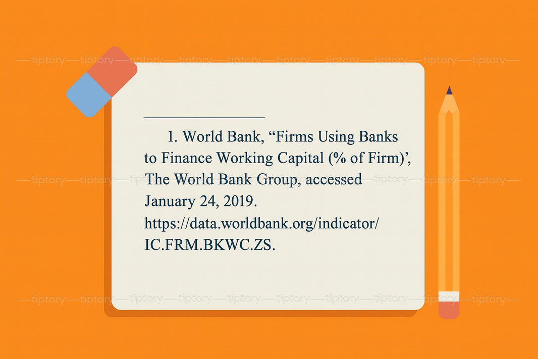 Cách trích dẫn số liệu World Bank trong báo cáo luận văn đúng chuẩn