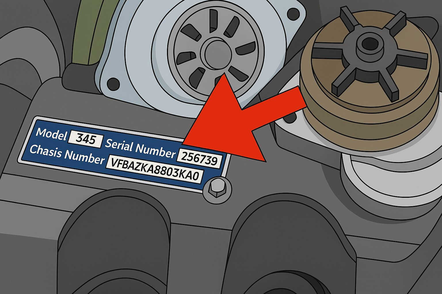 Cách xác định động cơ Ford chính xác nhất-Tiptory