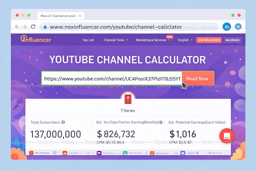 Cách xem doanh thu YouTube của người khác: 4 bước check kênh YouTube