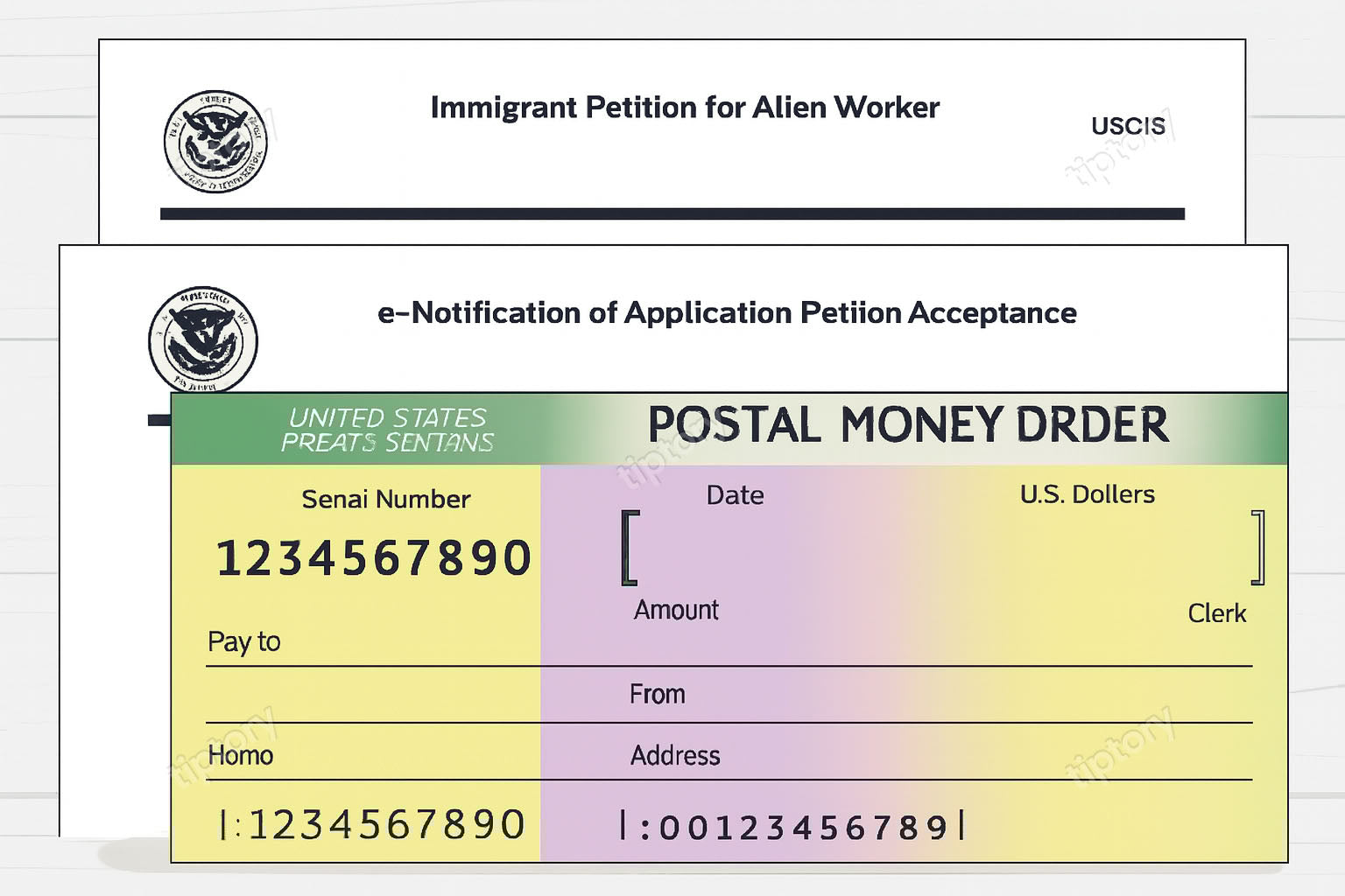 Cách xin giấy phép lao động (H-4 EAD) cho vợ chồng có Visa H-1B-Tiptory