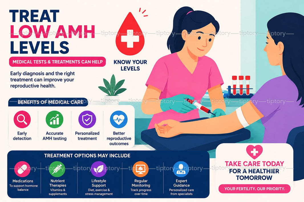 Chỉ số AMH thấp có con được không? 12 cách tăng AMH để nhanh có thai