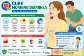Chữa đi ngoài buổi sáng: 3 cách trị tiêu chảy sáng sớm hiệu quả