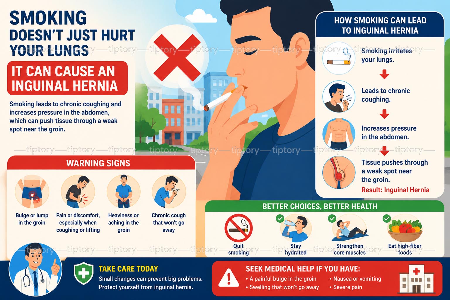 Dấu hiệu thoát vị bẹn: 4 cách nhận biết thoát vị bẹn chuẩn xác