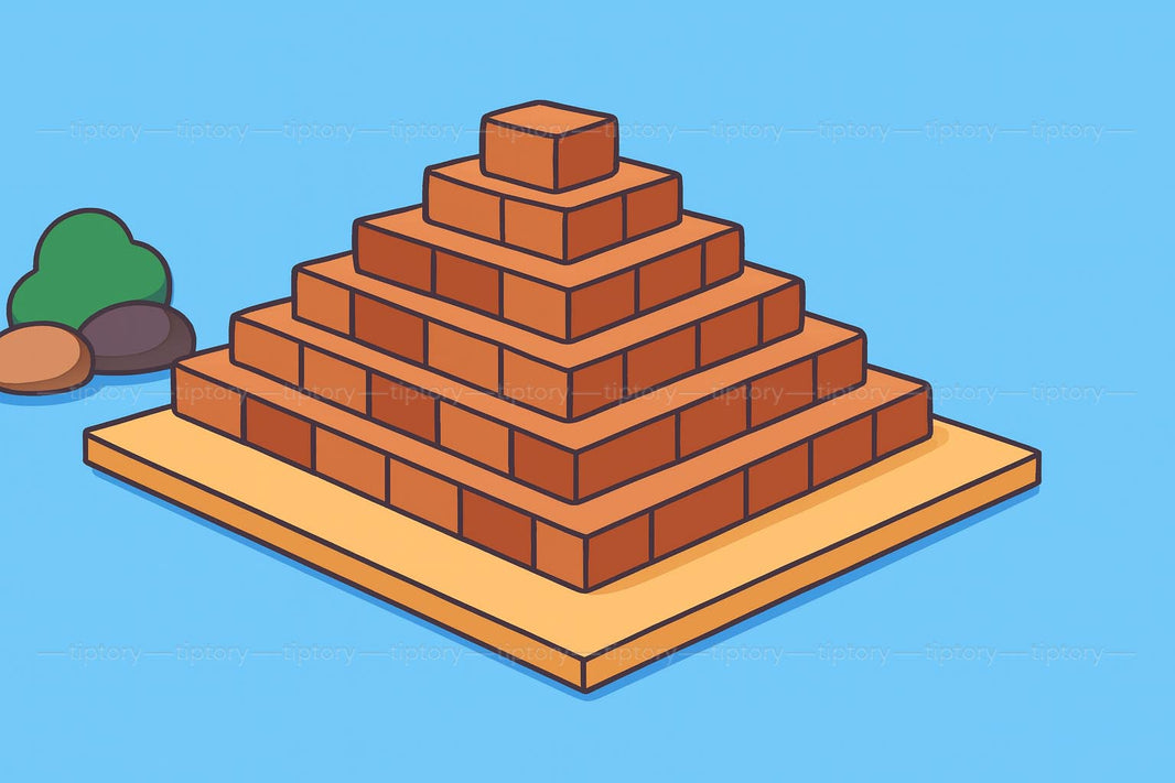 Hướng dẫn làm mô hình kim tự tháp bằng giấy: 3 cách đơn giản tại nhà-Tiptory