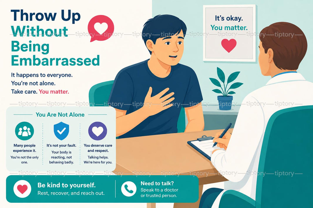 Mẹo nôn kín đáo nơi đông người: 4 cách nôn tế nhị không lo phát hiện
