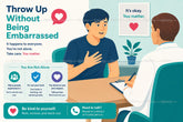 Mẹo nôn kín đáo nơi đông người: 4 cách nôn tế nhị không lo phát hiện