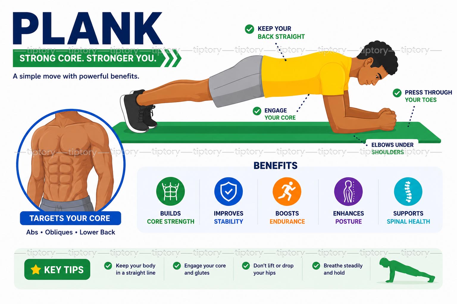 Người mới nên Plank bao nhiêu giây? Cách tập đúng để giữ lâu
