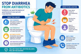 Tiêu chảy do uống kháng sinh: 2 cách khắc phục nhanh và an toàn